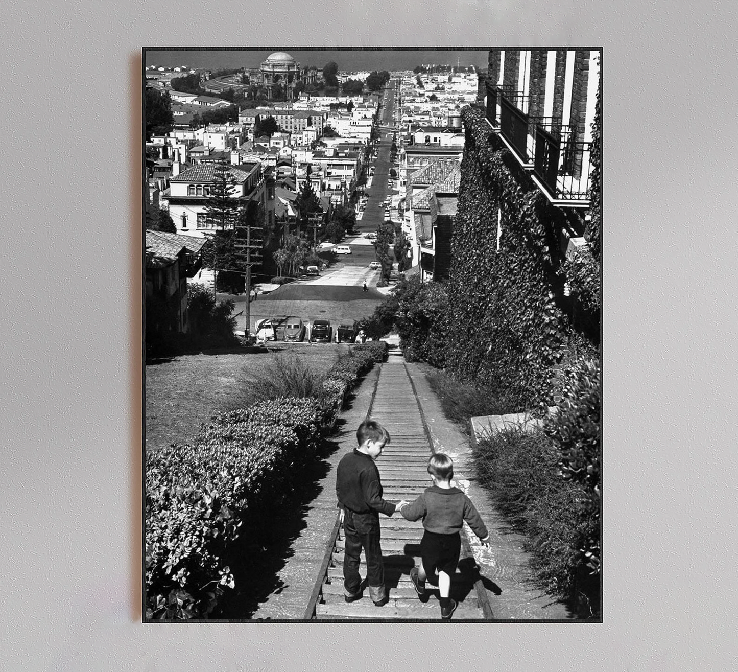 San Francisco Vintage Street Poster