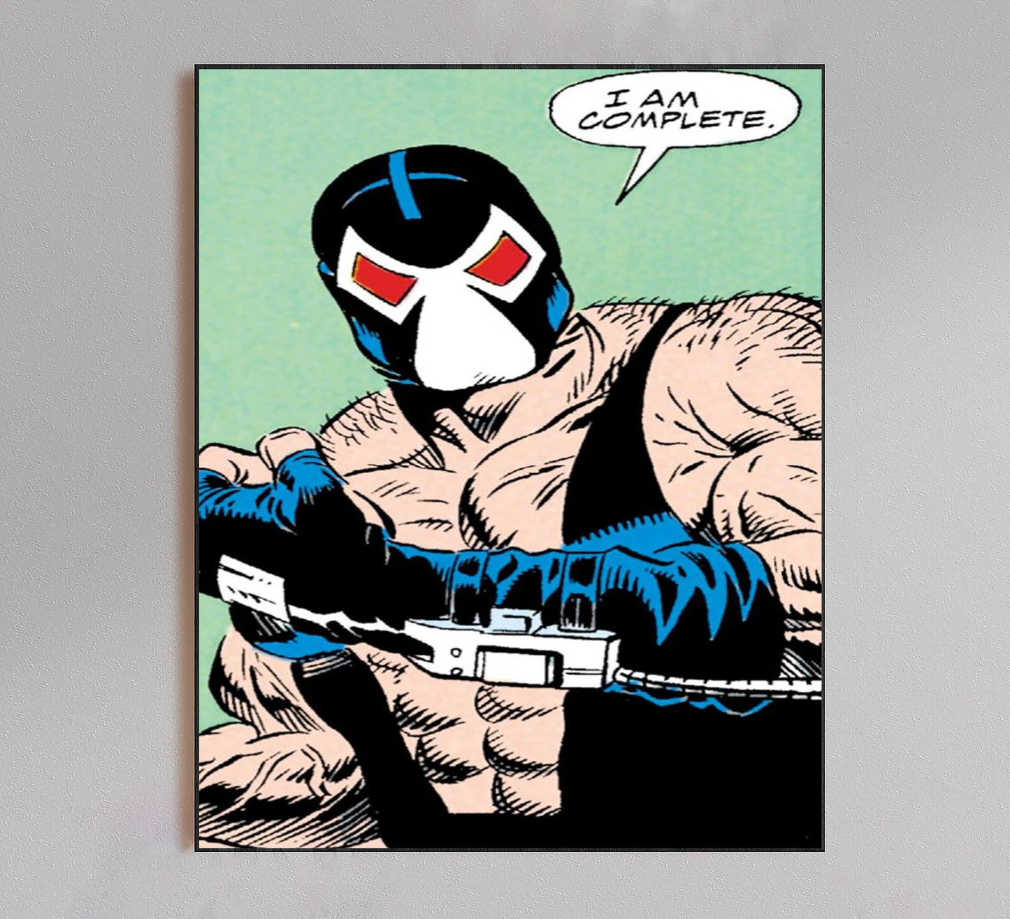 Bane "I am Complete" Comic Poster