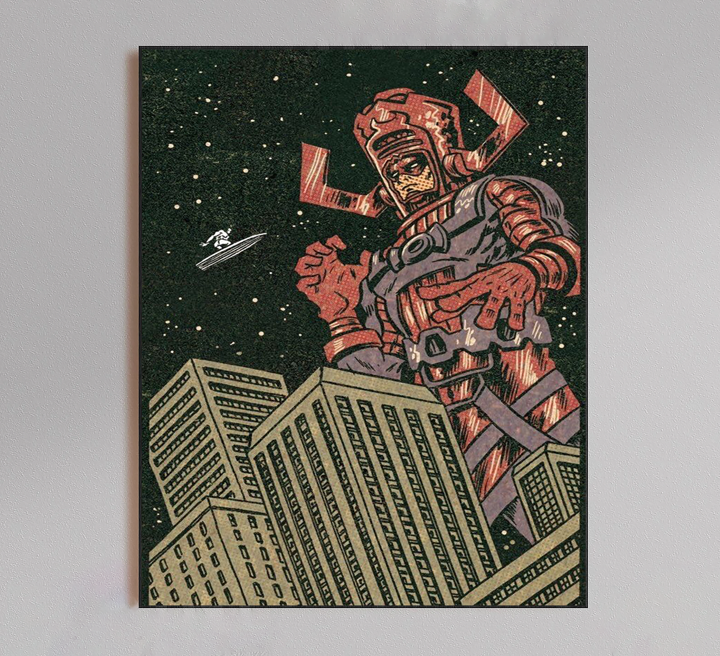 Galactus Comic Poster