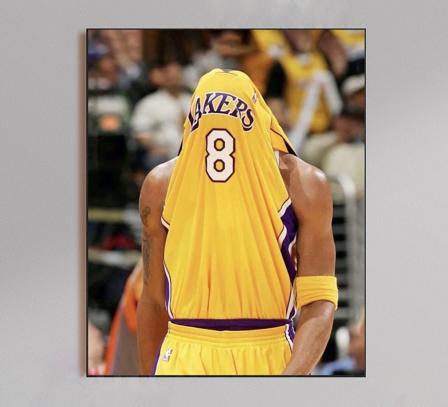 Kobe Bryant Jersey Over Head