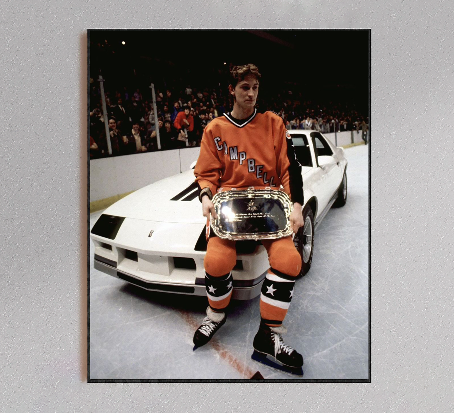 Wayne Gretzky All-Star Game MVP Camaro Poster
