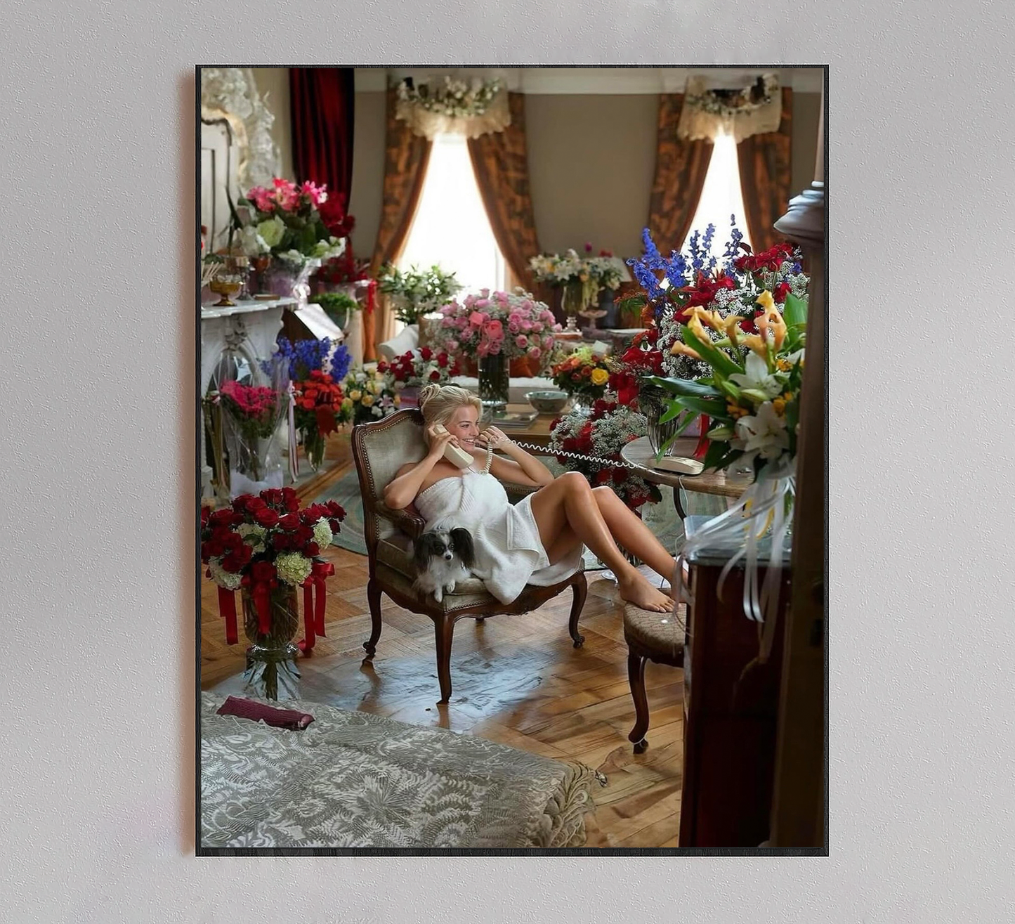 Margo Robbie Wolf of Wallstreet Poster