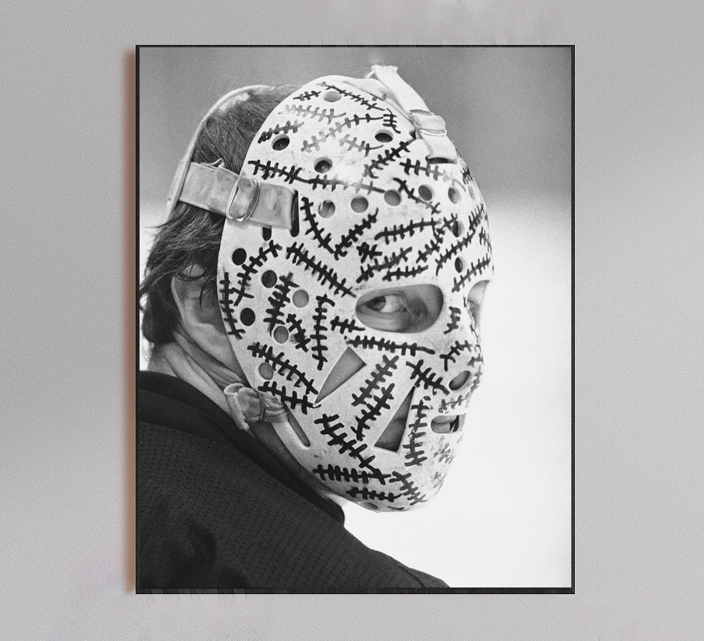 Vintage Hockey Mask Poster