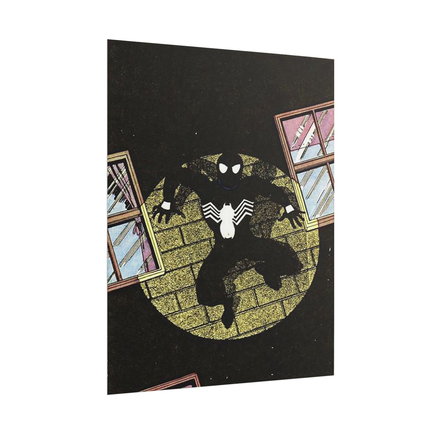 Spiderman Spotlight Comic Poster
