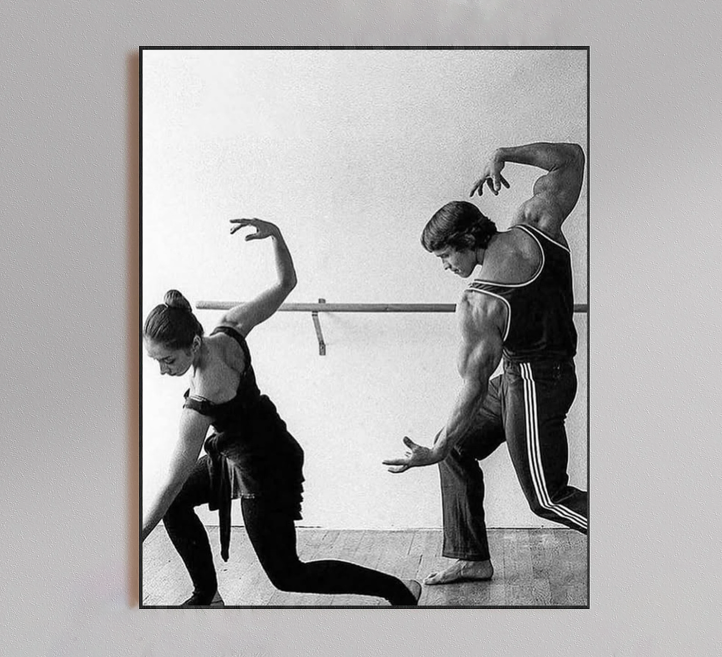 Arnold Schwarzenegger Posing Poster