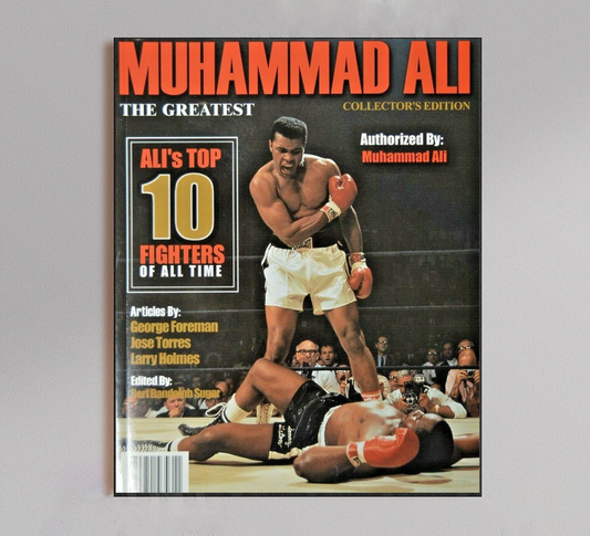 Muhammad Ali Vintage Magazine Poster