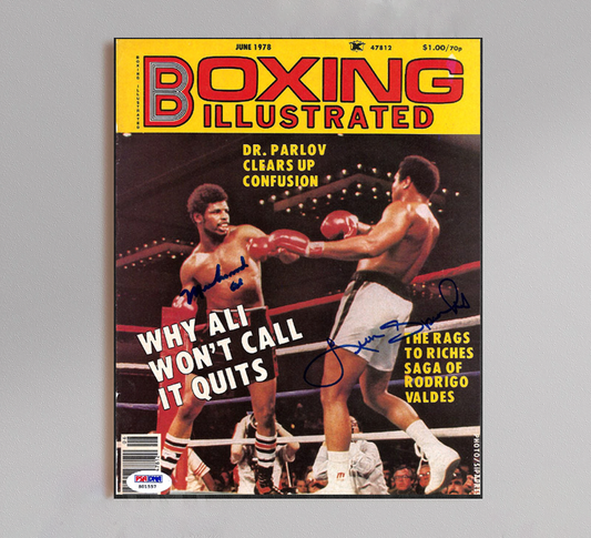 Muhammed Ali Boxing Magazine Poster