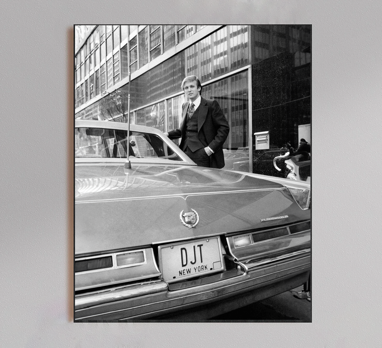 Donald Trump Vintage License Poster