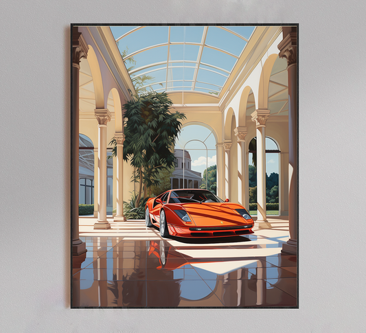 Ferrari F40 Poster