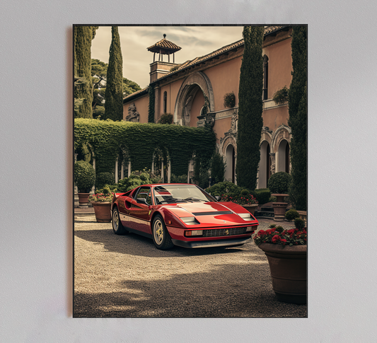 Ferrari Vintage Poster