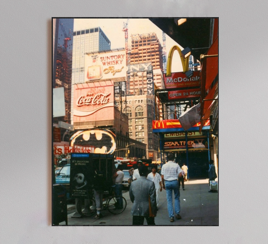 Times Square Vintage Poster