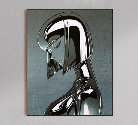 Cyberpunk Girl Poster