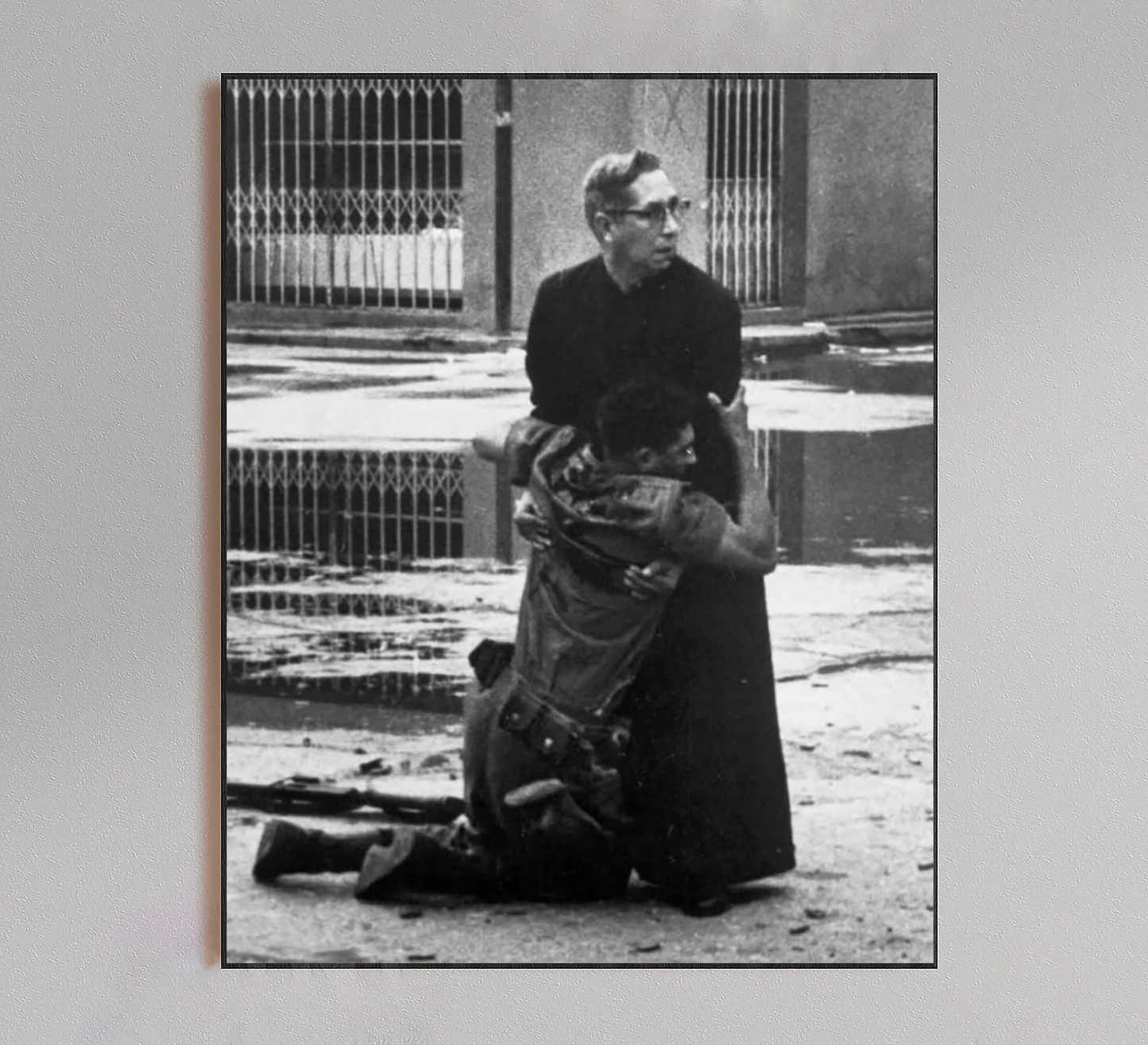 The Priest and the Dying Soldier 1962 Poster