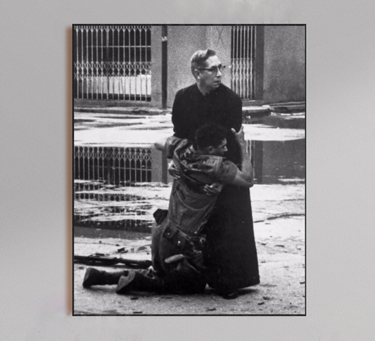 The Priest and the Dying Soldier 1962 Poster