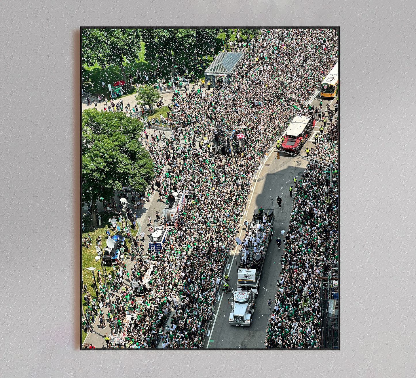 Boston Celtics 2023 Championship Parade Poster