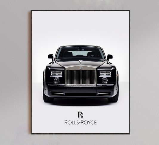 Rolls Royce Minimalist Poster