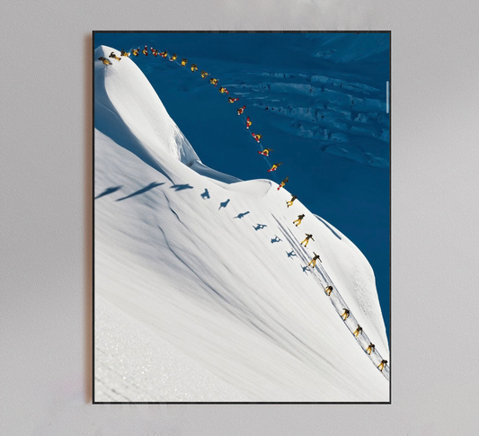Snowboard Jump Poster