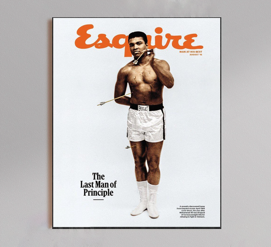 Muhammad Ali Magazine Cover Poster