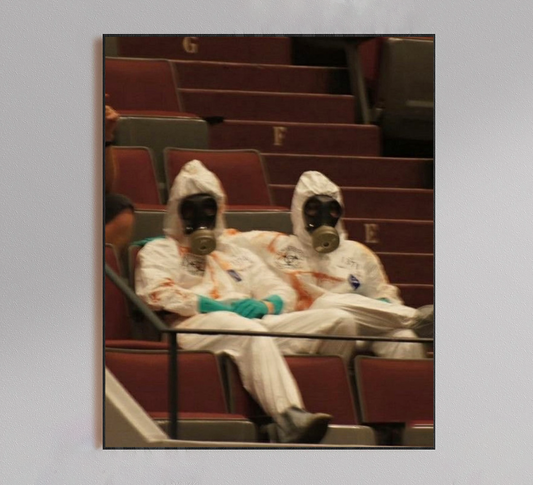 College Gasmask Poster