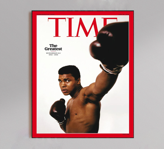 Muhammad Ali Time Poster