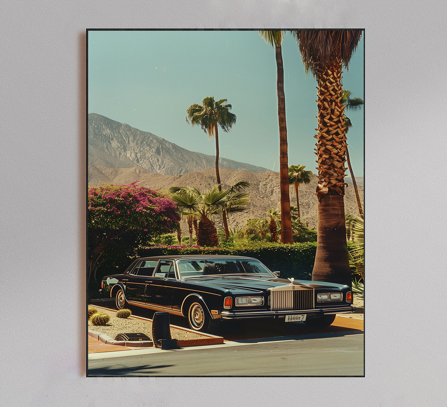 Rolls Royce Vintage Poster