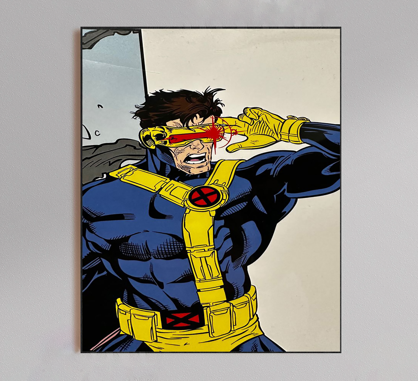 Cyclops Nathan Summers Comic Poster
