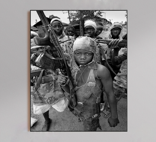 Sierra Leone Kid Soldier Poster