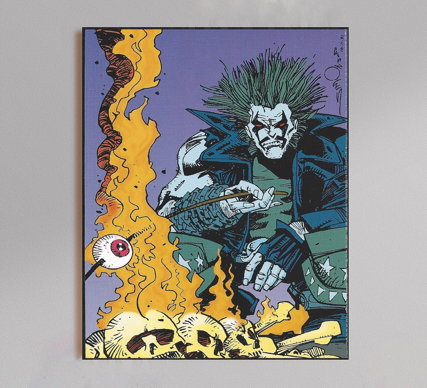 Lobo Cartoon Poster