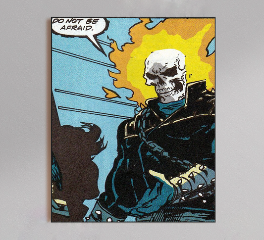 Ghost Rider "Do Not Be Afraid" Comic Poster