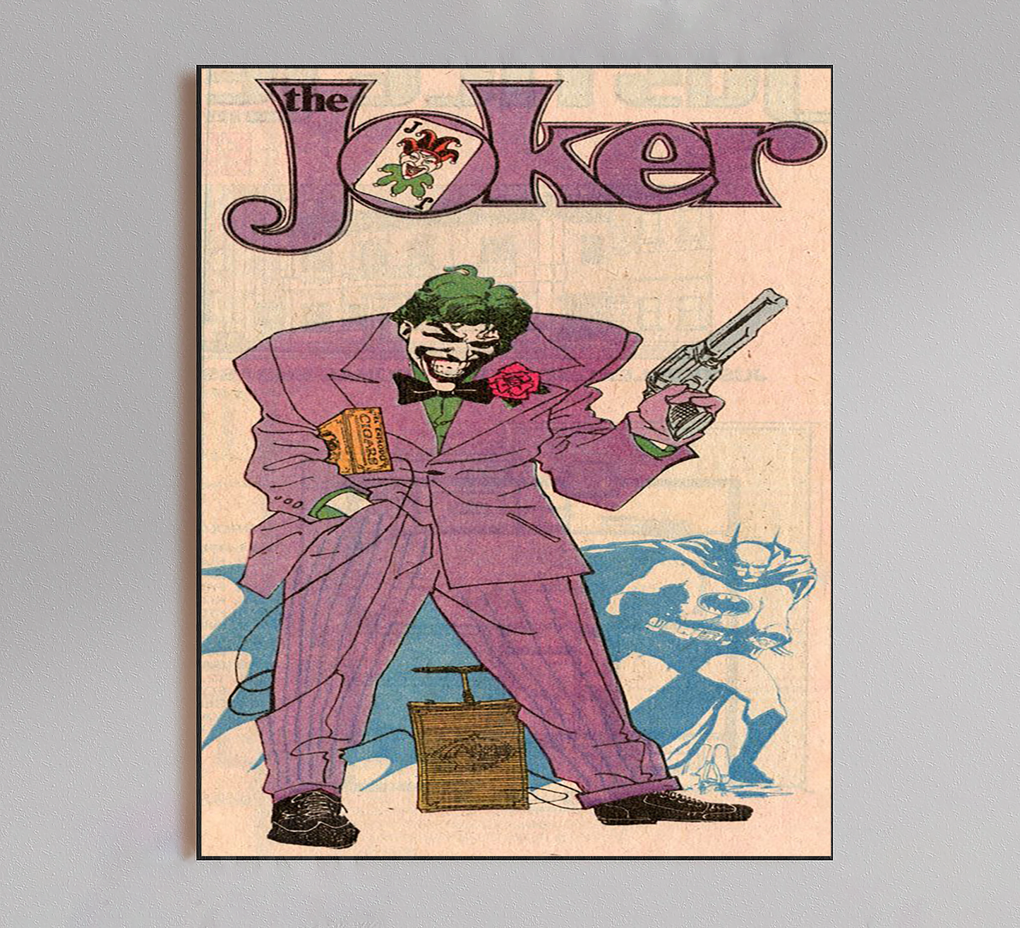 The Joker Comic Poster