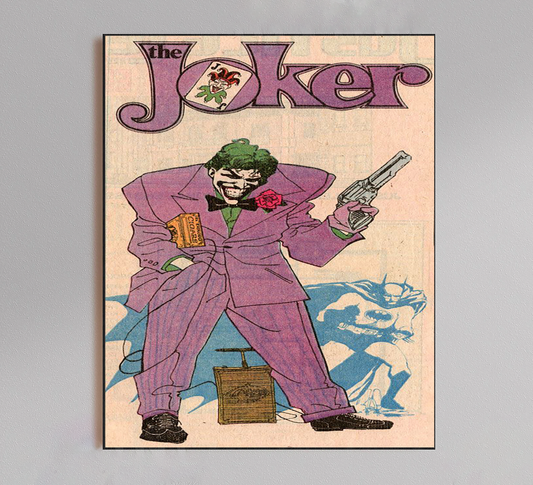 The Joker Comic Poster