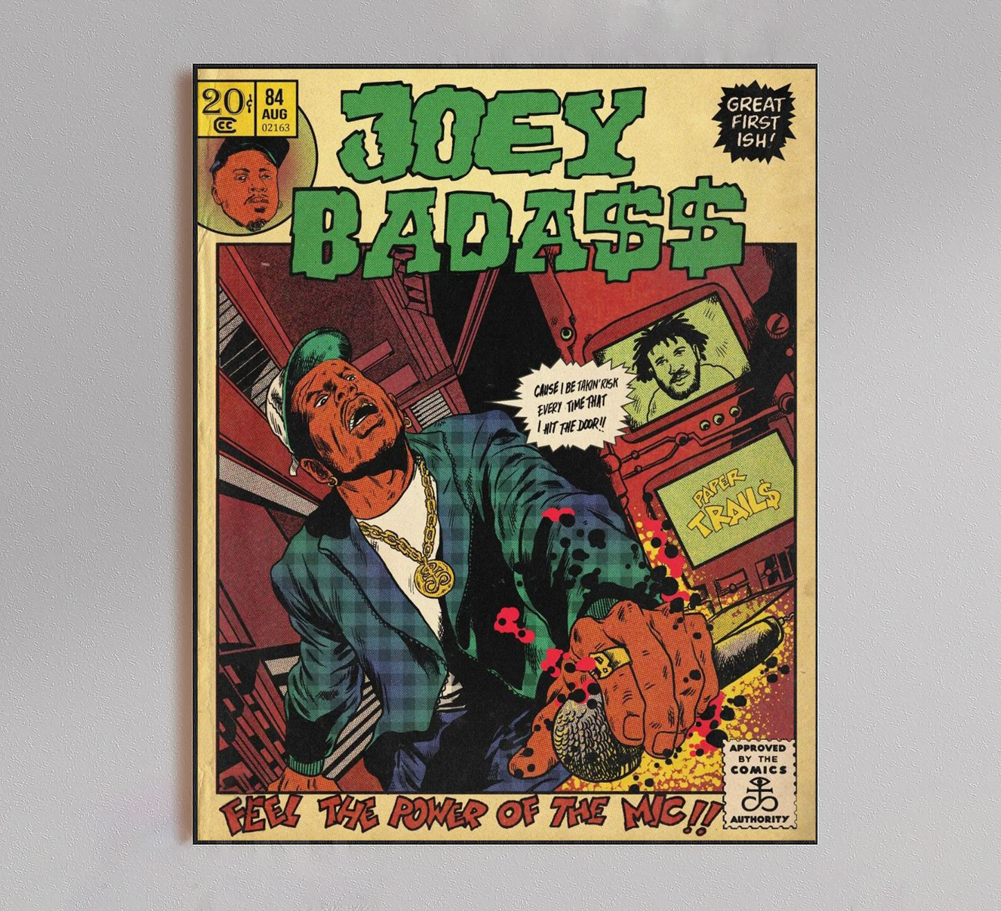 Joey Badass Comic Poster
