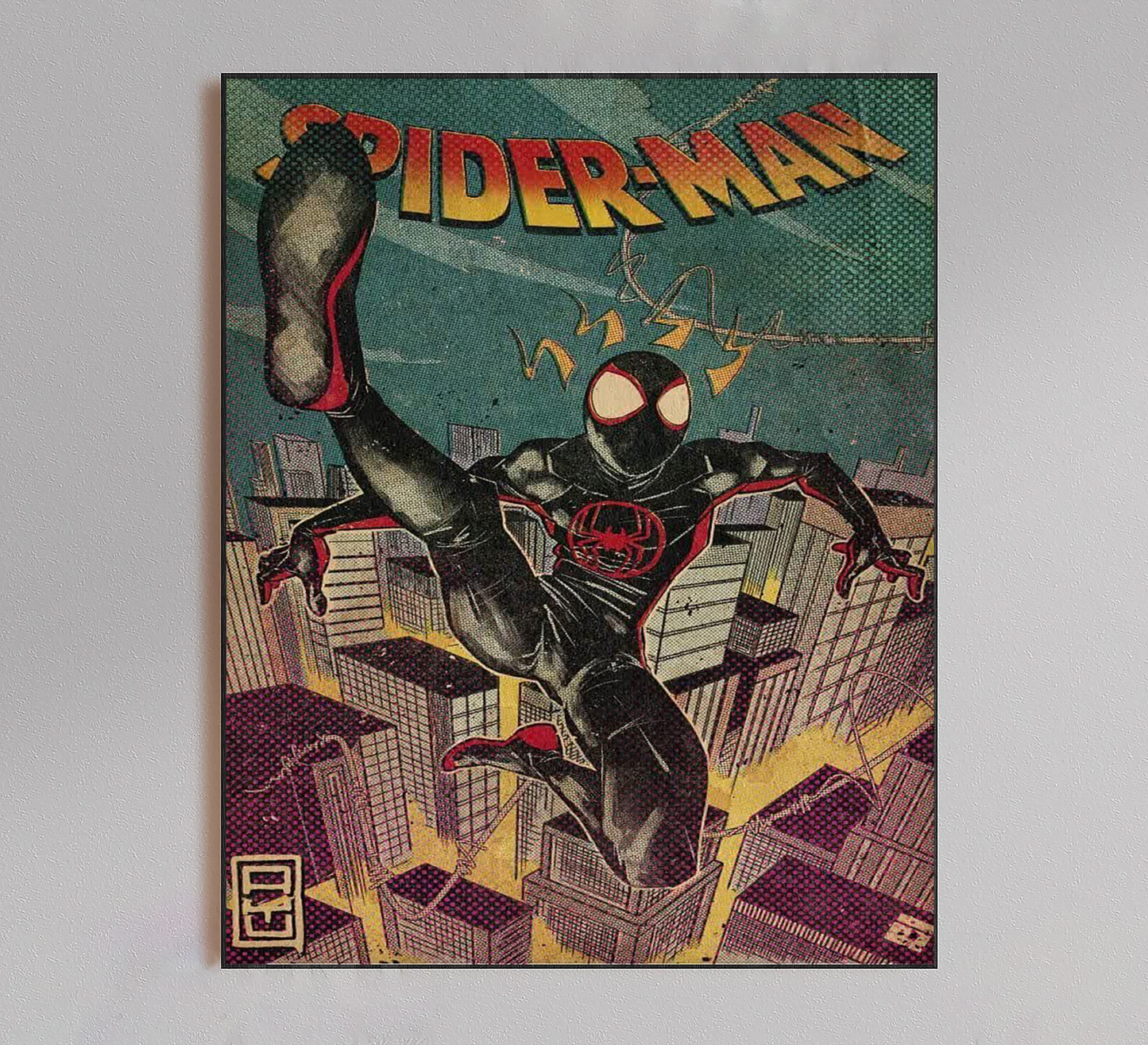 Spider-Man Comic Poster