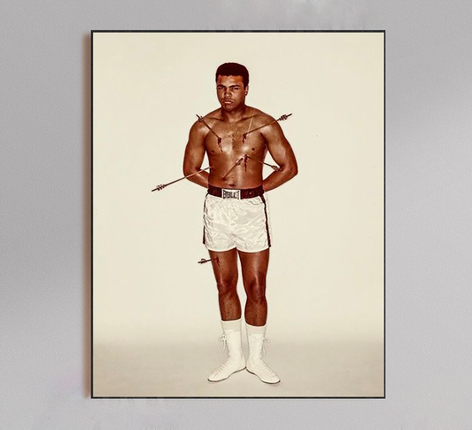 Muhammad Ali Esquire Magazine Behind the Scenes Poster