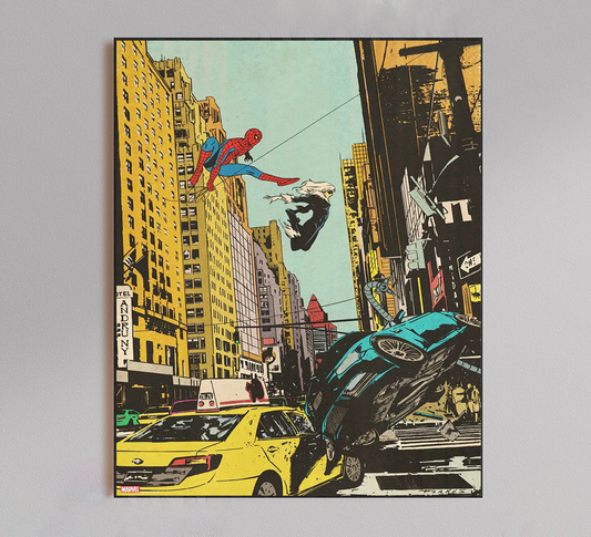 Spiderman Comic Poster