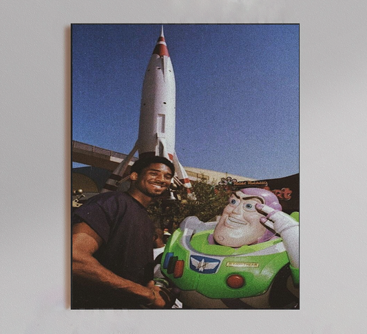 Kobe Bryant and Buzz Lightyear Poster
