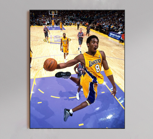 Kobe Bryant Dunking Poster