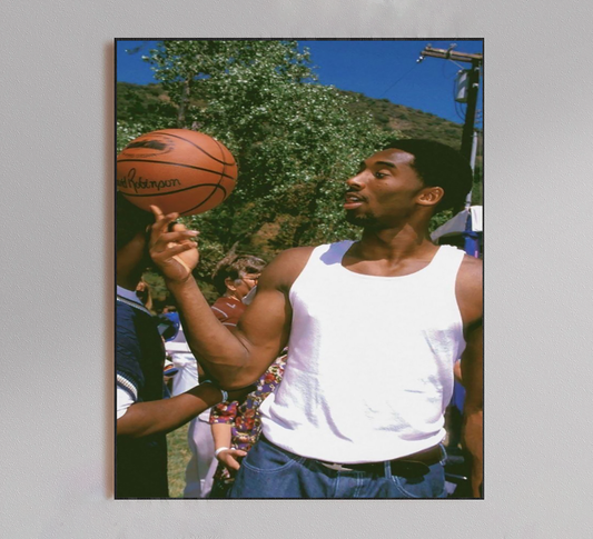 Kobe Spinning Ball Poster