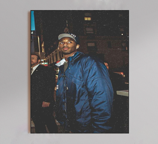 Kobe in Street Poster