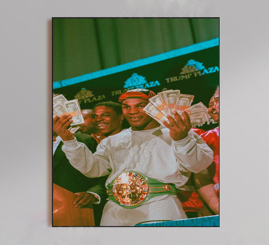 Mike Tyson Money Belt Poster