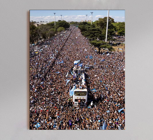 Argentina 2022 World Cup Parade