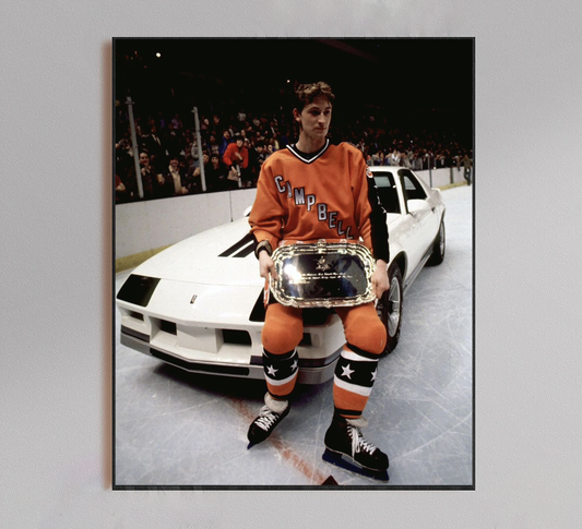Wayne Gretzky All-Star Game MVP Camaro Poster