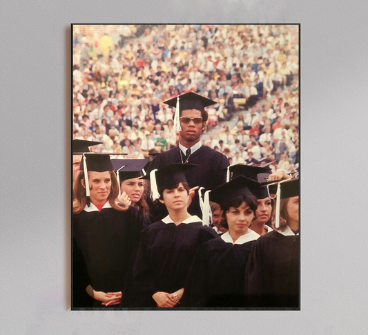 Kareem Abdul-Jabbar UCLA graduation (1969) Poster
