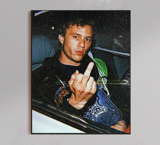 Heath Ledger Vintage Poster