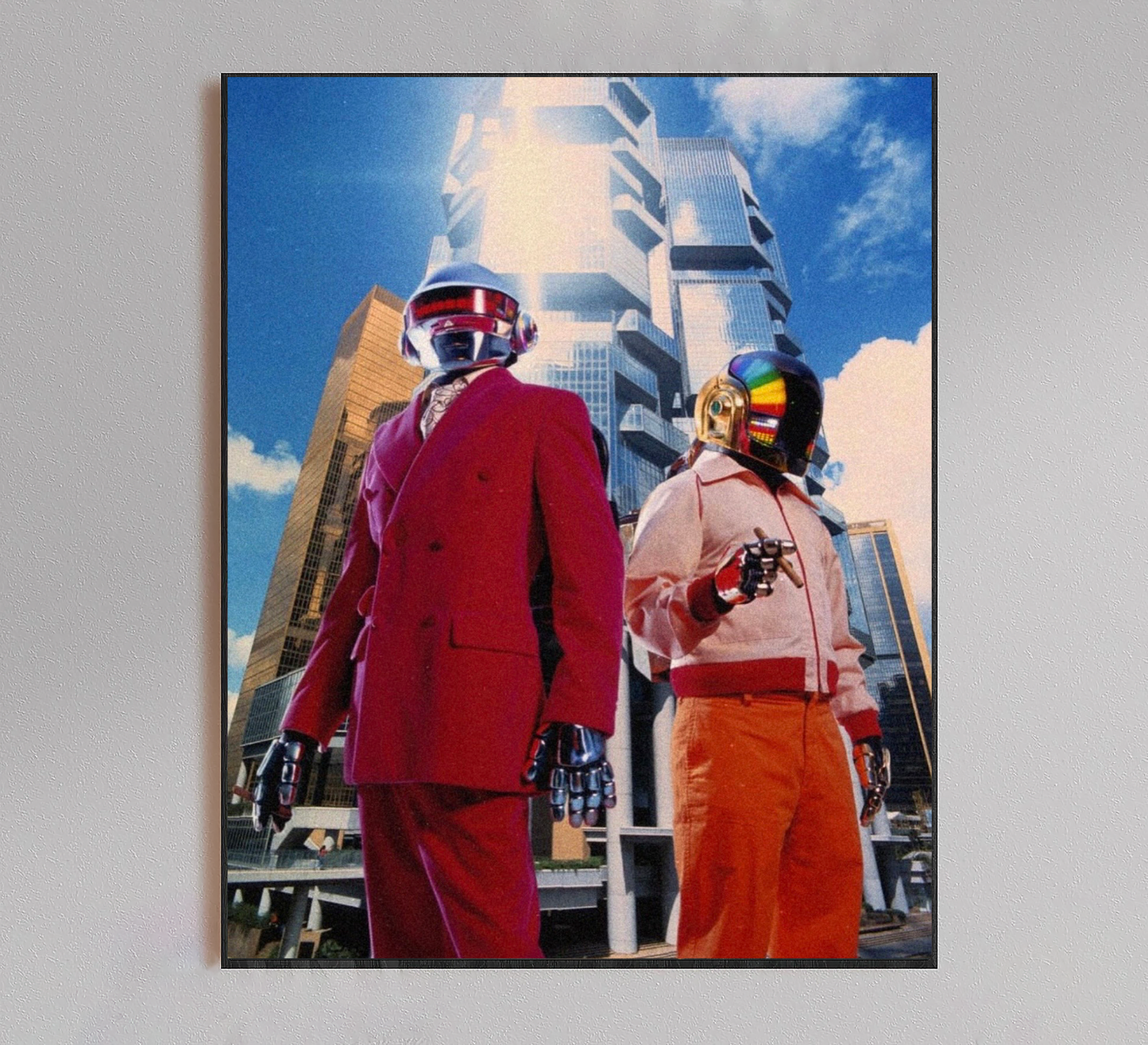 Daft Punk Vintage Poster