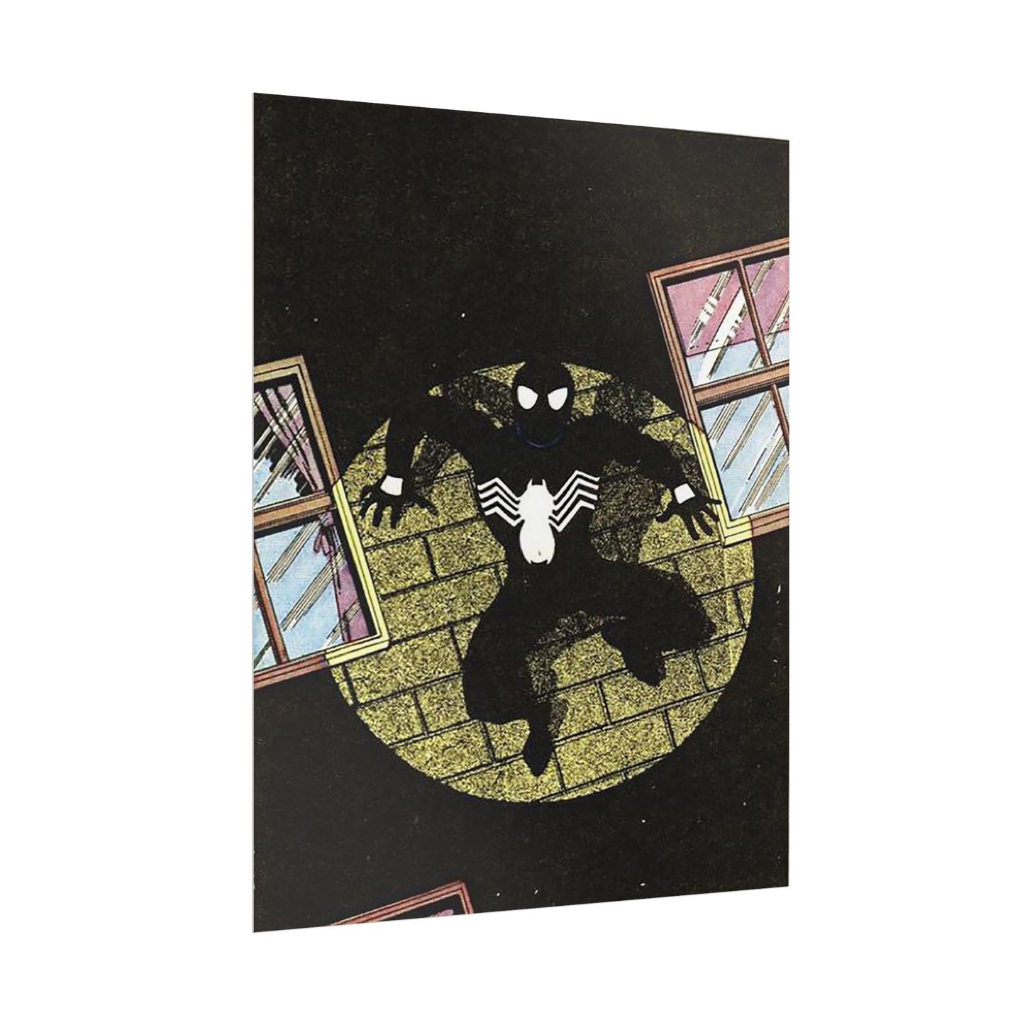 Spiderman Spotlight Comic Poster