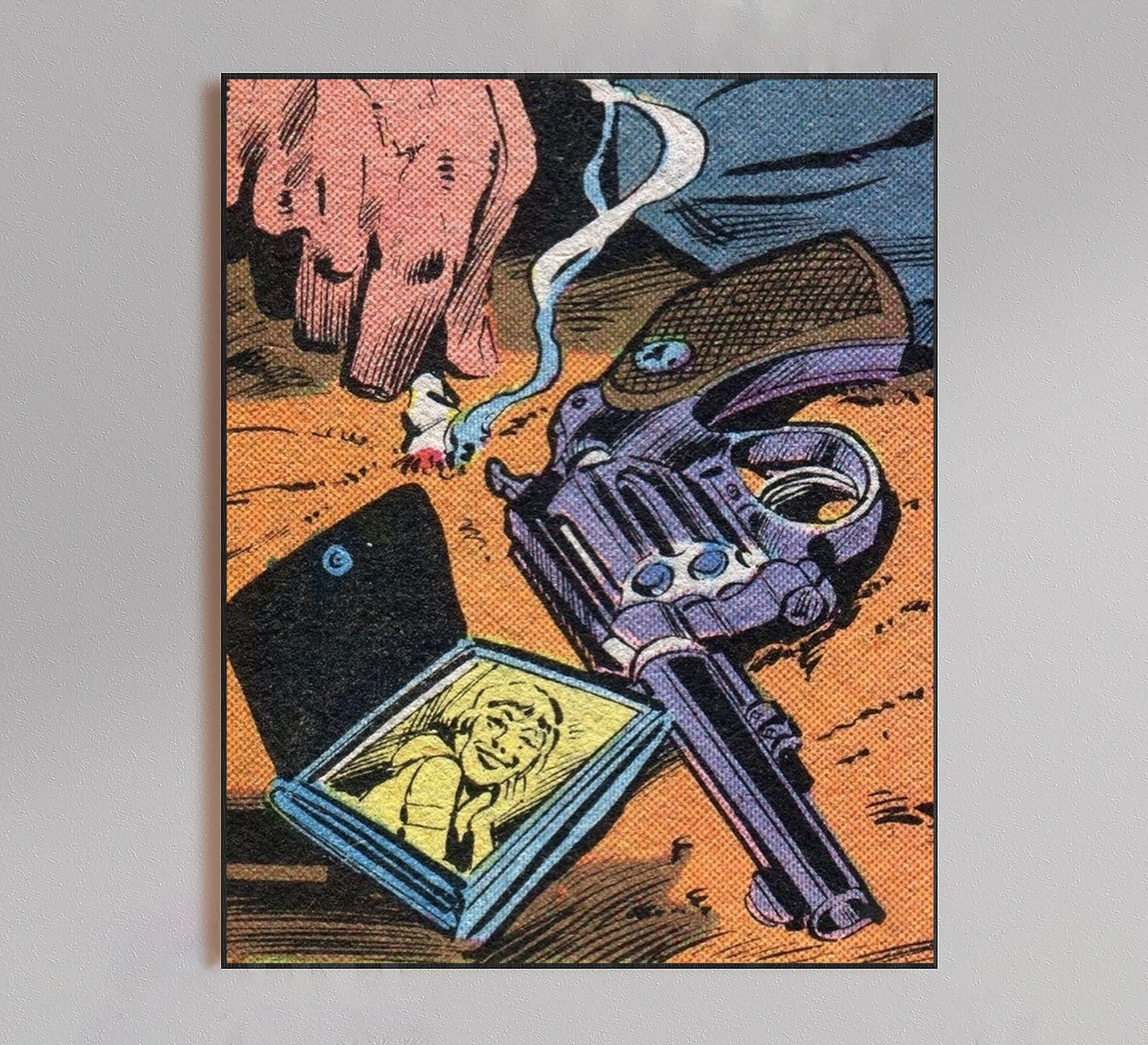 Lois Lane Picture in Wallet Cartoon Poster