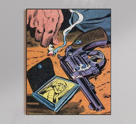 Lois Lane Picture in Wallet Cartoon Poster
